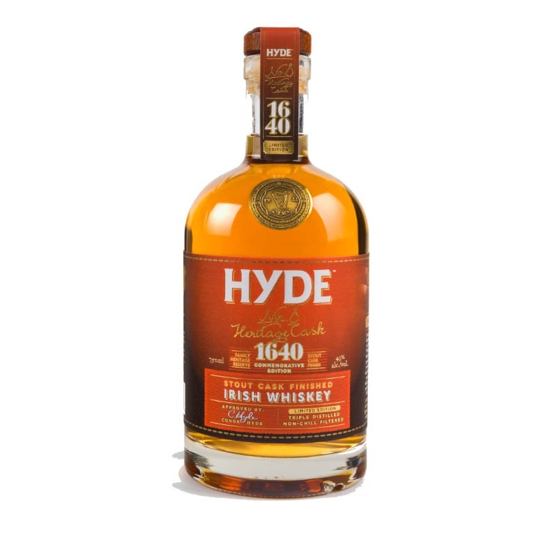 Hyde 1640 Stout Finish Irish Whiskey
